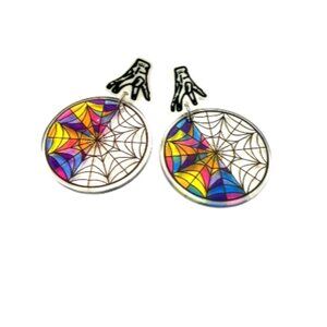 Wednesday Inspired Window & Thing Earrings